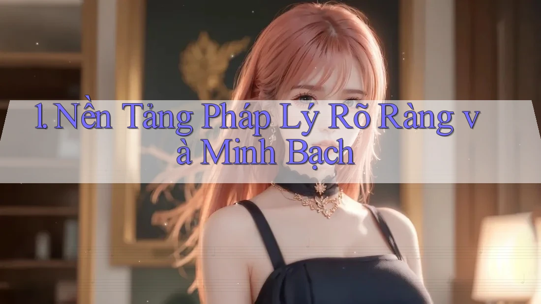 1. Nền Tảng Pháp Lý Rõ Ràng và Minh Bạch