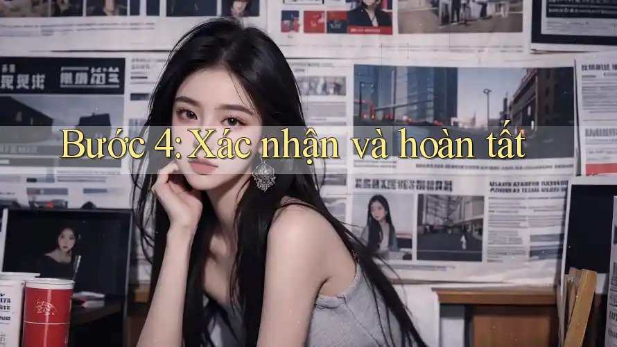 Bước 4: Xác Nhận và Hoàn Tất