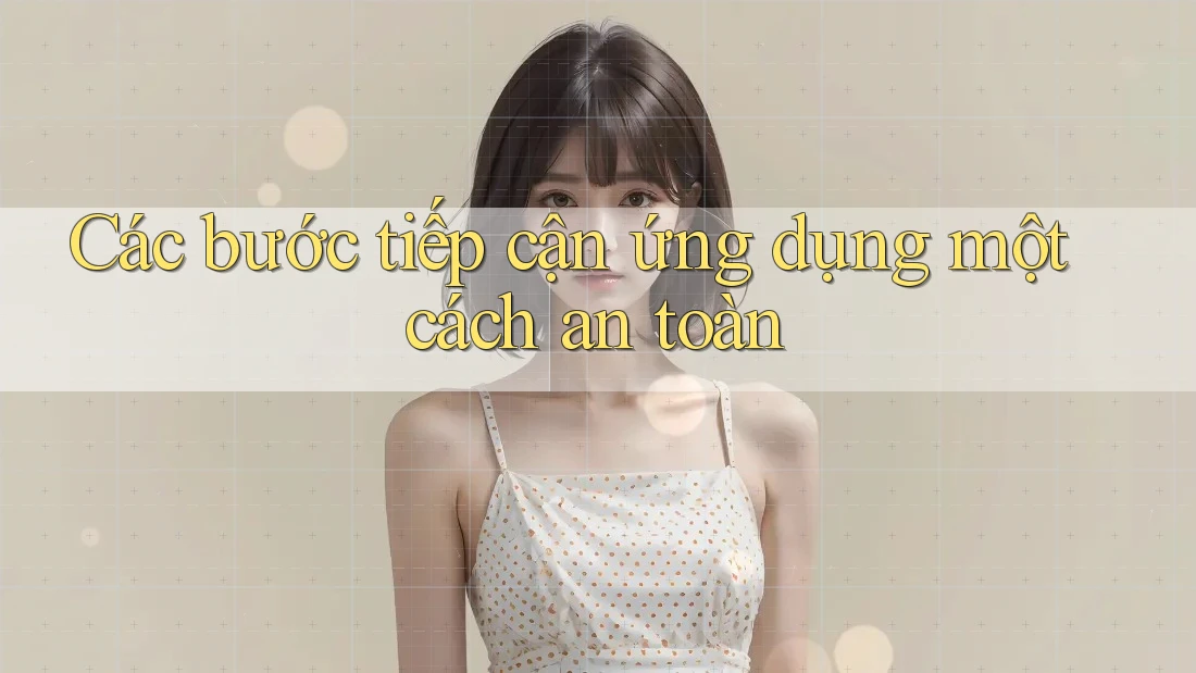 Các bước tiếp cận ứng dụng một cách an toàn