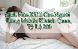 Cách nào ku11 cho người dùng mobile   khách quan, tỷ lệ 209
