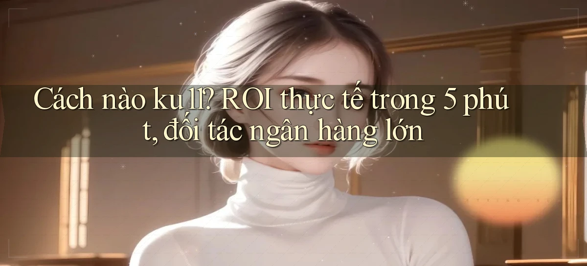 Cách nào ku11 ROI thực tế trong 5 phút, đối tác ngân hàng lớn