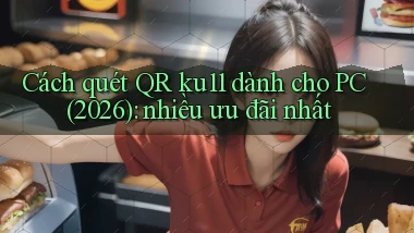 Cách quét QR ku11 dành cho PC (2026) nhiều ưu đãi nhất