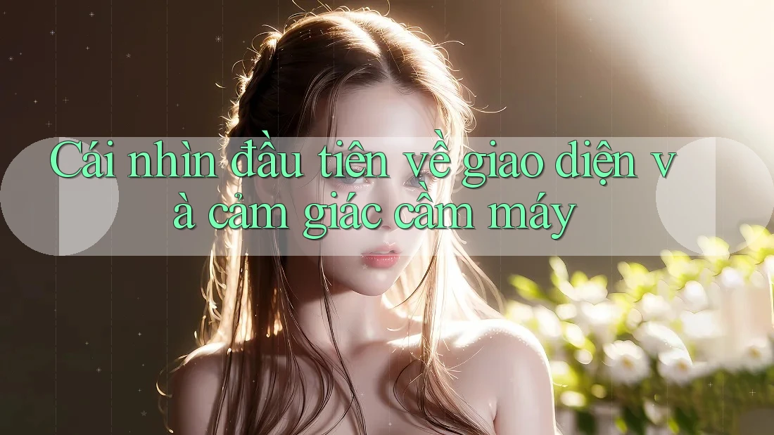 Cái nhìn đầu tiên về giao diện và cảm giác cầm máy