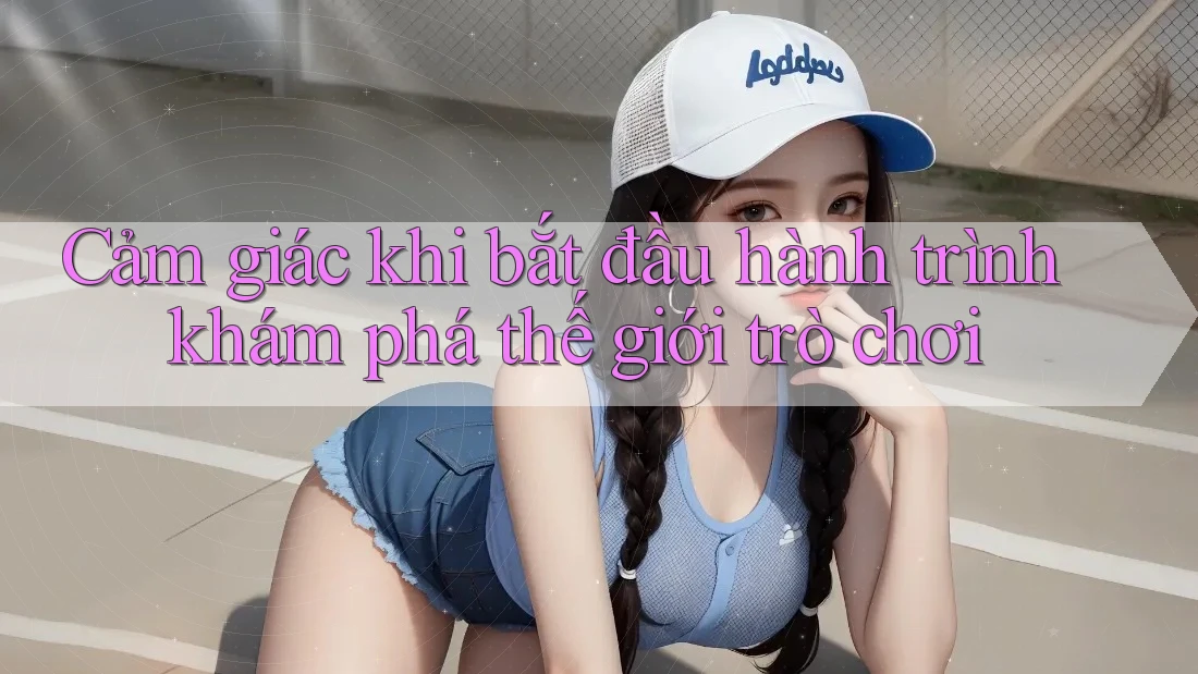 Cảm giác khi bắt đầu hành trình khám phá thế giới trò chơi Cảm giác khi bắt đầu hành trình khám phá thế giới trò chơi