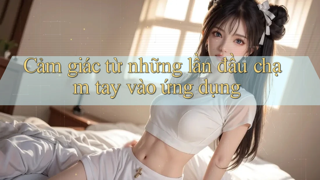 Cảm giác từ những lần đầu chạm tay vào ứng dụng Cảm giác từ những lần đầu chạm tay vào ứng dụng