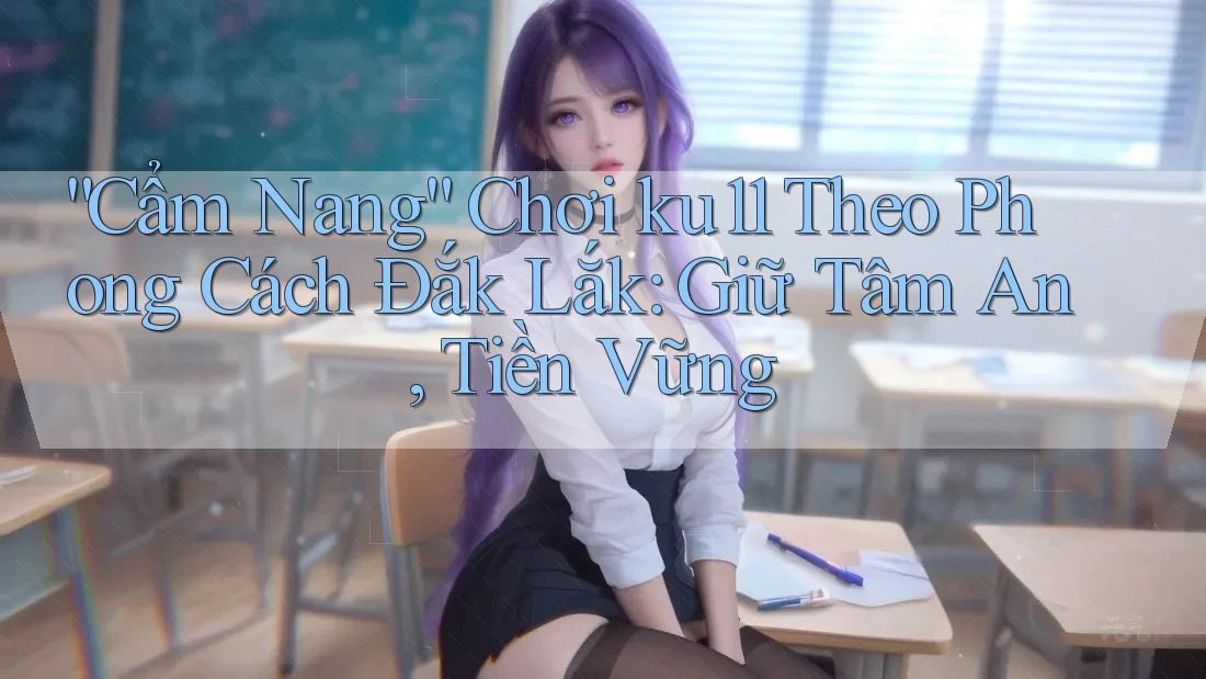 “Cẩm Nang” Chơi ku11 Theo Phong Cách Đắk Lắk: Giữ Tâm An, Tiền Vững