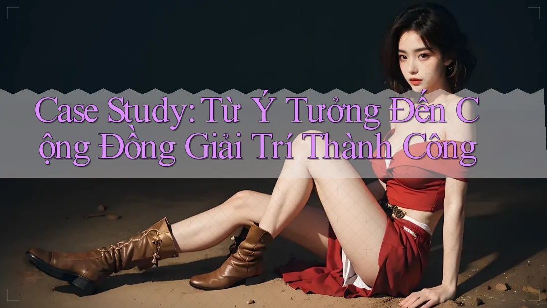 Case Study: Từ Ý Tưởng Đến Cộng Đồng Giải Trí Thành Công