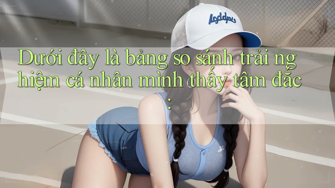 Dưới đây là bảng so sánh trải nghiệm cá nhân mình thấy tâm đắc: