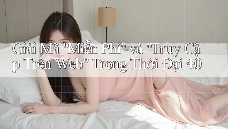 Giải Mã “Miễn Phí” và “Truy Cập Trên Web” Trong Thời Đại 4. 0