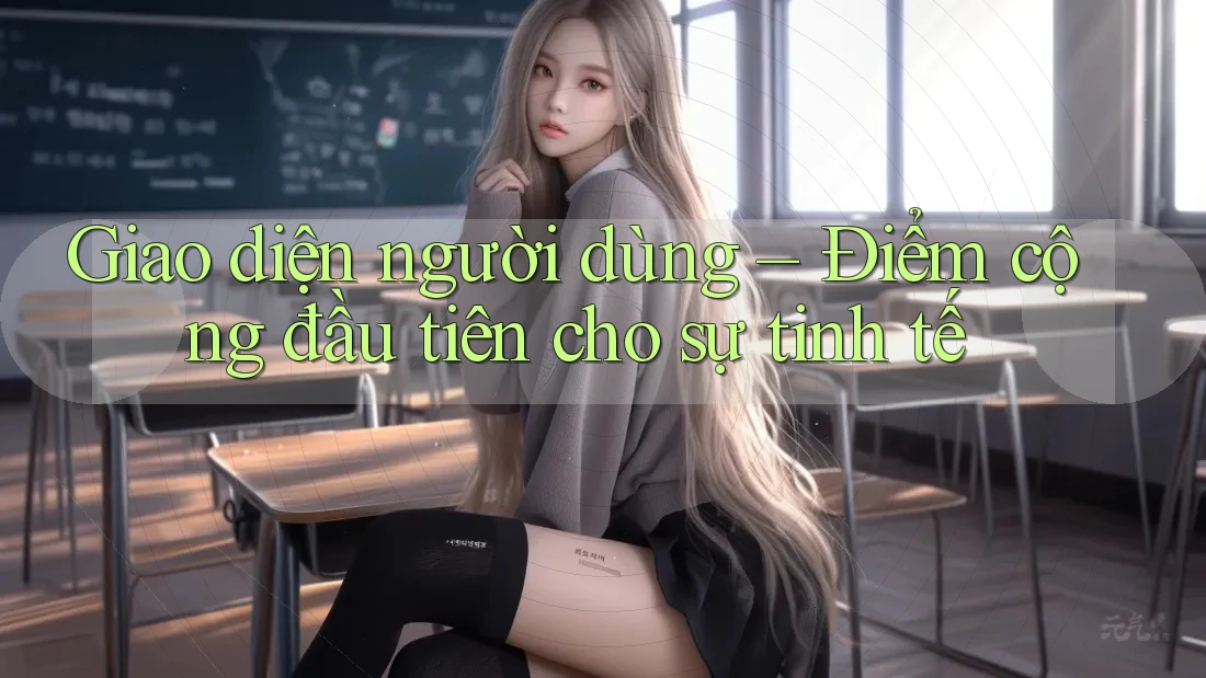 Giao diện người dùng – Điểm cộng đầu tiên cho sự tinh tế