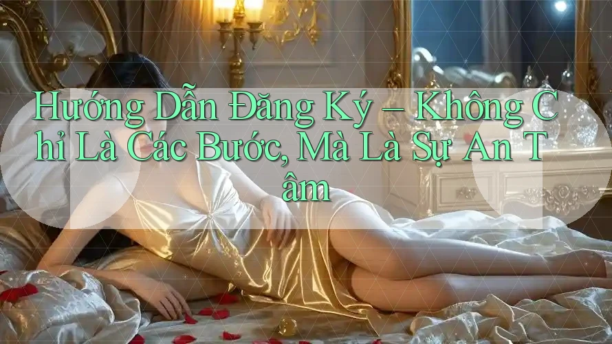 Hướng Dẫn Đăng Ký – Không Chỉ Là Các Bước, Mà Là Sự An Tâm