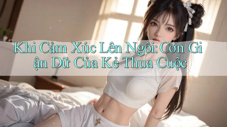 Khi Cảm Xúc Lên Ngôi: Cơn Giận Dữ Của Kẻ Thua Cuộc