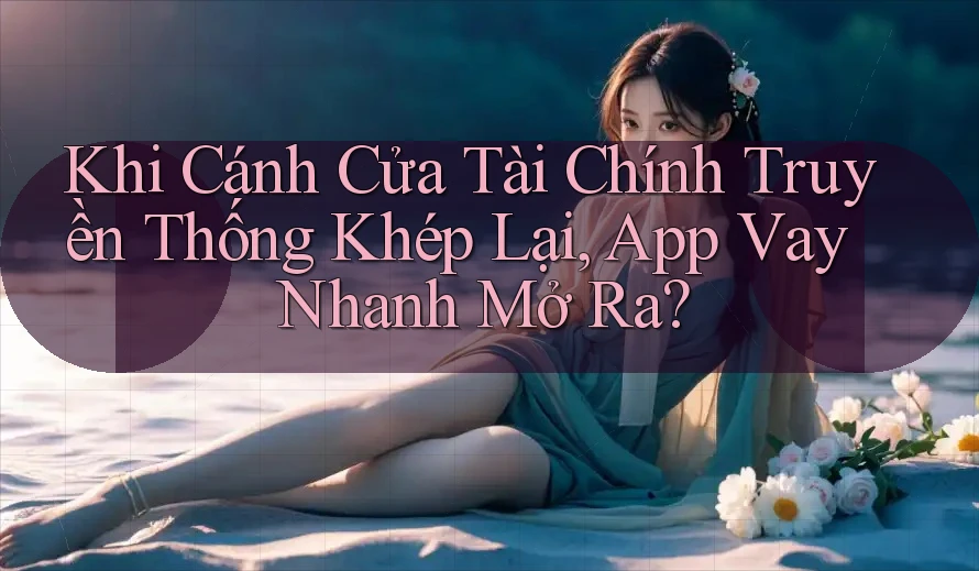 Khi Cánh Cửa Tài Chính Truyền Thống Khép Lại, App Vay Nhanh Mở Ra? Khi Cánh Cửa Tài Chính Truyền Thống Khép Lại, App Vay Nhanh Mở Ra?