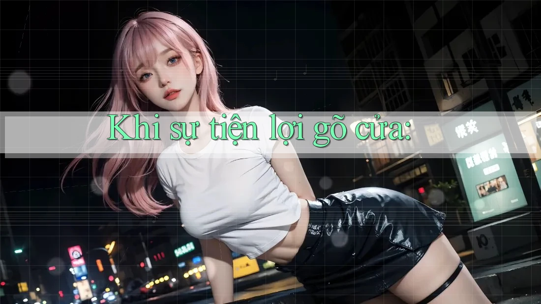 Khi sự tiện lợi gõ cửa: Khi sự tiện lợi gõ cửa: