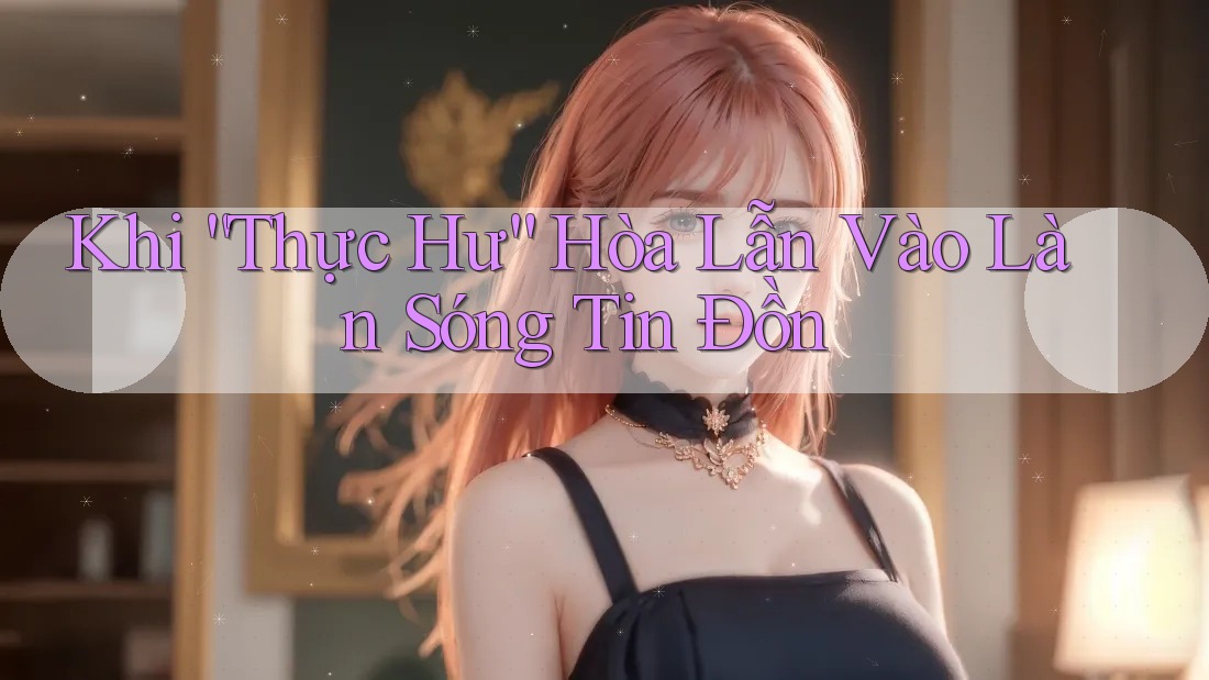 Khi “Thực Hư” Hòa Lẫn Vào Làn Sóng Tin Đồn Khi “Thực Hư” Hòa Lẫn Vào Làn Sóng Tin Đồn