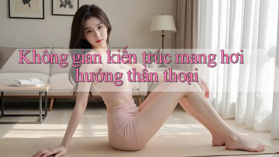 Không gian kiến trúc mang hơi hướng thần thoại