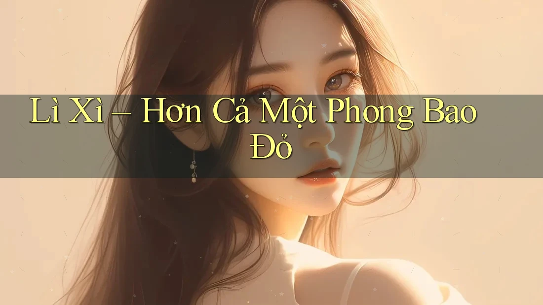 Lì Xì – Hơn Cả Một Phong Bao Đỏ Lì Xì – Hơn Cả Một Phong Bao Đỏ