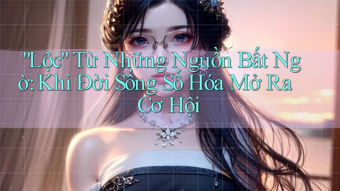 “Lộc” Từ Những Nguồn Bất Ngờ: Khi Đời Sống Số Hóa Mở Ra Cơ Hội “Lộc” Từ Những Nguồn Bất Ngờ: Khi Đời Sống Số Hóa Mở Ra Cơ Hội