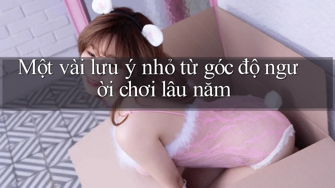 Một vài lưu ý nhỏ từ góc độ người chơi lâu năm