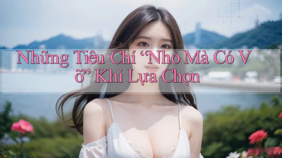 Những Tiêu Chí “Nhỏ Mà Có Võ” Khi Lựa Chọn Những Tiêu Chí “Nhỏ Mà Có Võ” Khi Lựa Chọn