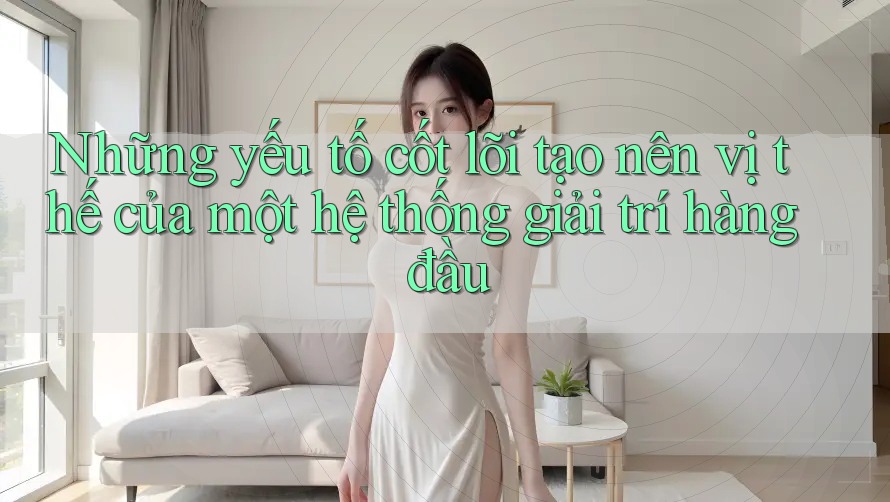 Những yếu tố cốt lõi tạo nên vị thế của một hệ thống giải trí hàng đầu Những yếu tố cốt lõi tạo nên vị thế của một hệ thống giải trí hàng đầu