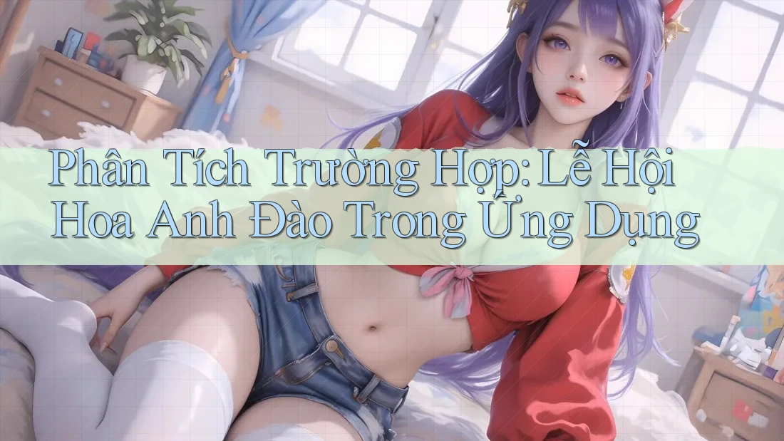 Phân Tích Trường Hợp: Lễ Hội Hoa Anh Đào Trong Ứng Dụng