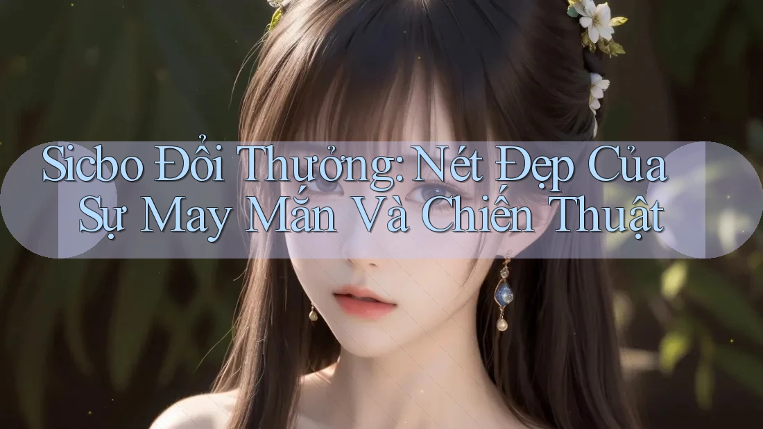 Sicbo Đổi Thưởng: Nét Đẹp Của Sự May Mắn Và Chiến Thuật Sicbo Đổi Thưởng: Nét Đẹp Của Sự May Mắn Và Chiến Thuật