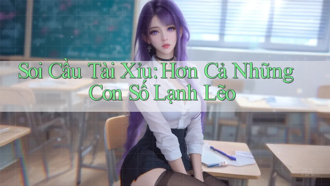 Soi Cầu Tài Xỉu: Hơn Cả Những Con Số Lạnh Lẽo