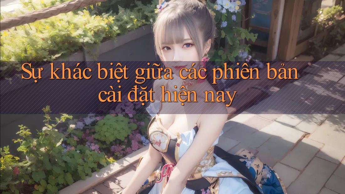 Sự khác biệt giữa các phiên bản cài đặt hiện nay