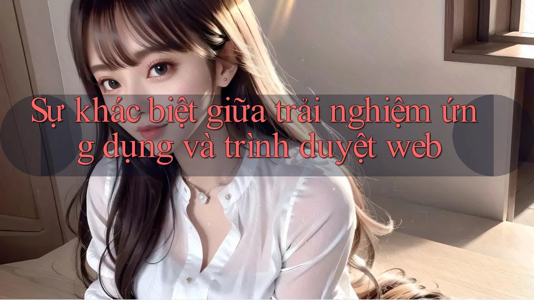 Sự khác biệt giữa trải nghiệm ứng dụng và trình duyệt web Sự khác biệt giữa trải nghiệm ứng dụng và trình duyệt web