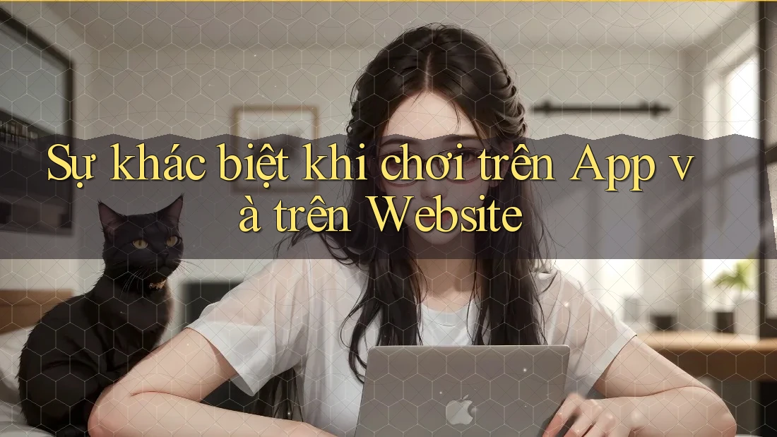 Sự khác biệt khi chơi trên App và trên Website Sự khác biệt khi chơi trên App và trên Website