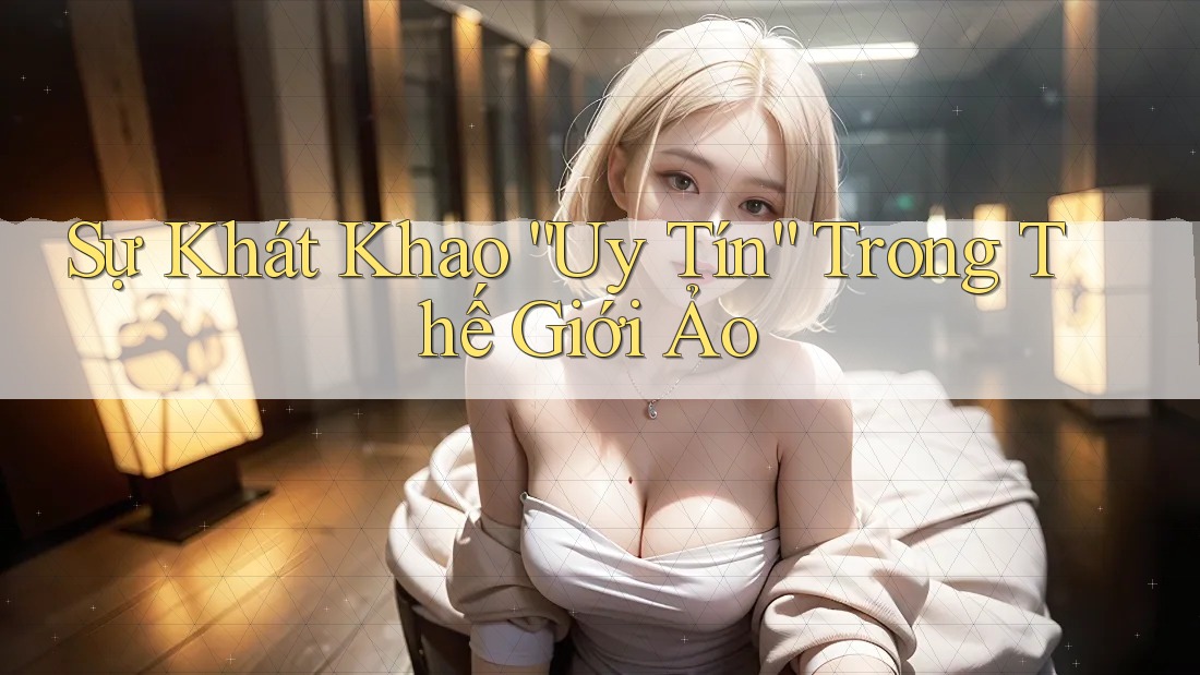 Sự Khát Khao “Uy Tín” Trong Thế Giới Ảo