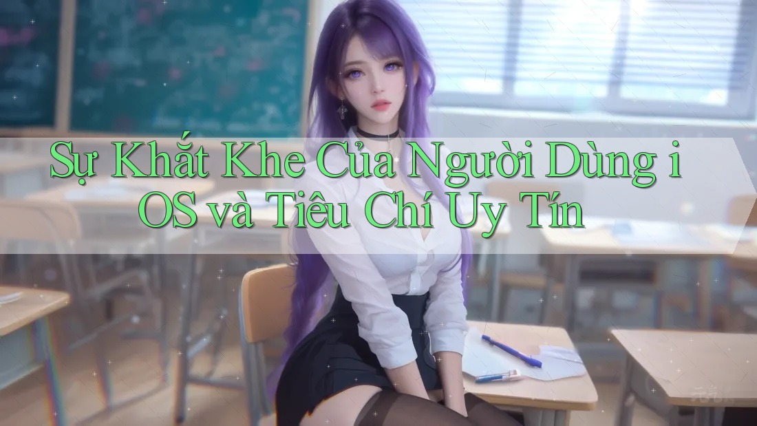 Sự Khắt Khe Của Người Dùng iOS và Tiêu Chí Uy Tín Sự Khắt Khe Của Người Dùng iOS và Tiêu Chí Uy Tín