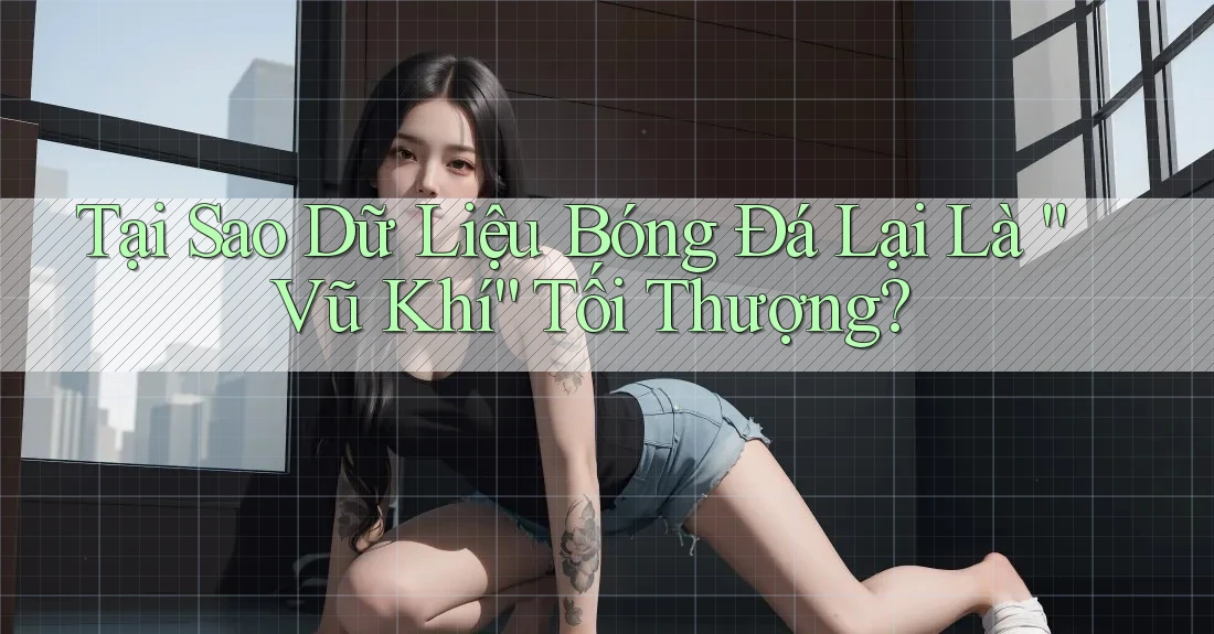 Tại Sao Dữ Liệu Bóng Đá Lại Là “Vũ Khí” Tối Thượng?