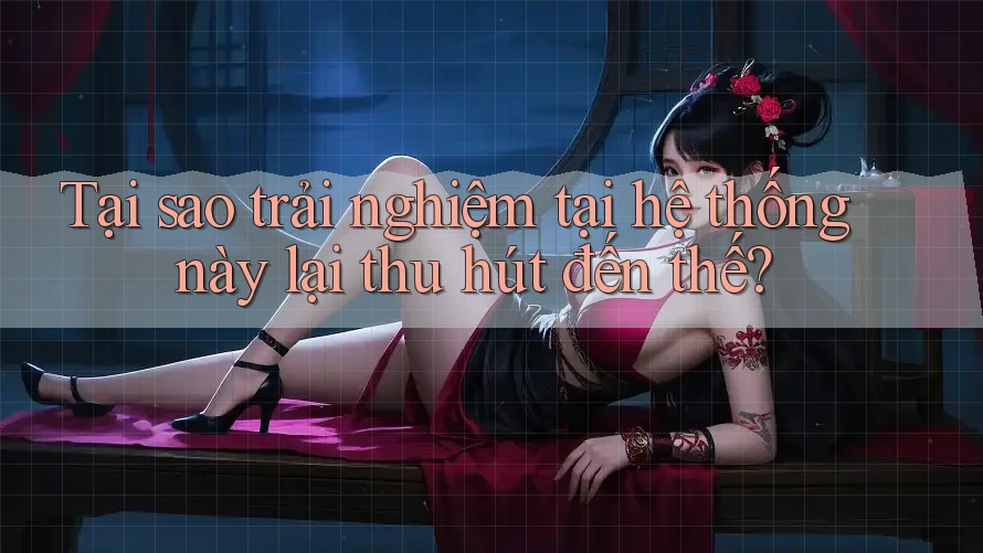Tại sao trải nghiệm tại hệ thống này lại thu hút đến thế? Tại sao trải nghiệm tại hệ thống này lại thu hút đến thế?