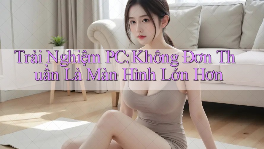 Trải Nghiệm PC: Không Đơn Thuần Là Màn Hình Lớn Hơn Trải Nghiệm PC: Không Đơn Thuần Là Màn Hình Lớn Hơn